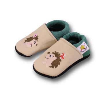 Krabbelschuhe Igel Paar